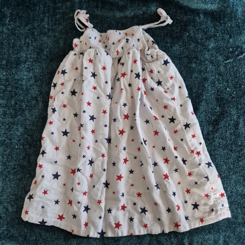 Old Navy Red and Blue Bubble Mini Dress. Perfec For Festive 4th July